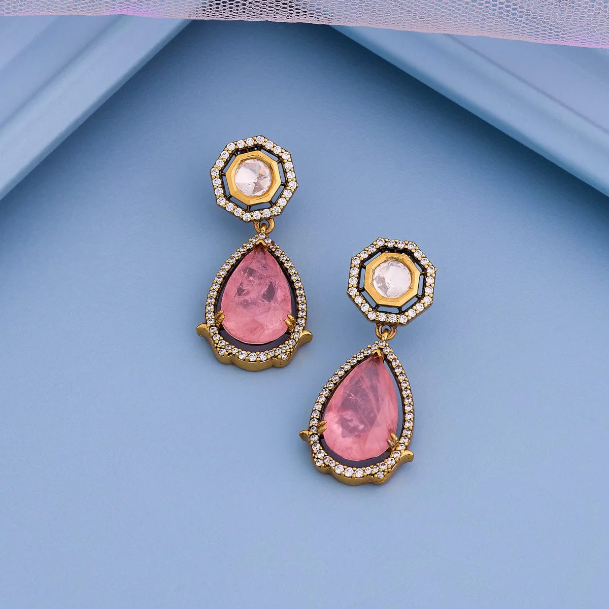 Kundan Earring 194015 - Image 9