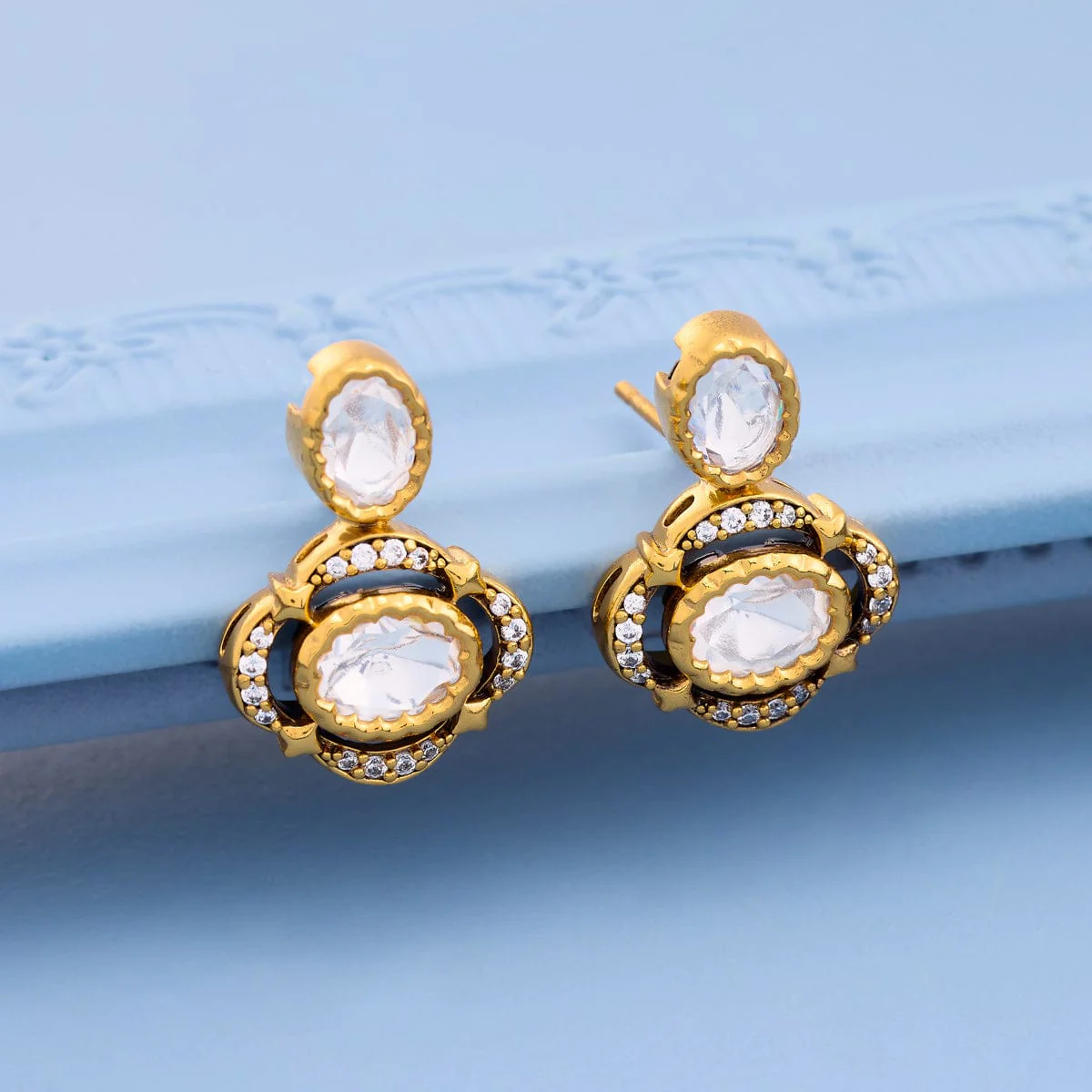 Kundan Earring 194017 - Image 2