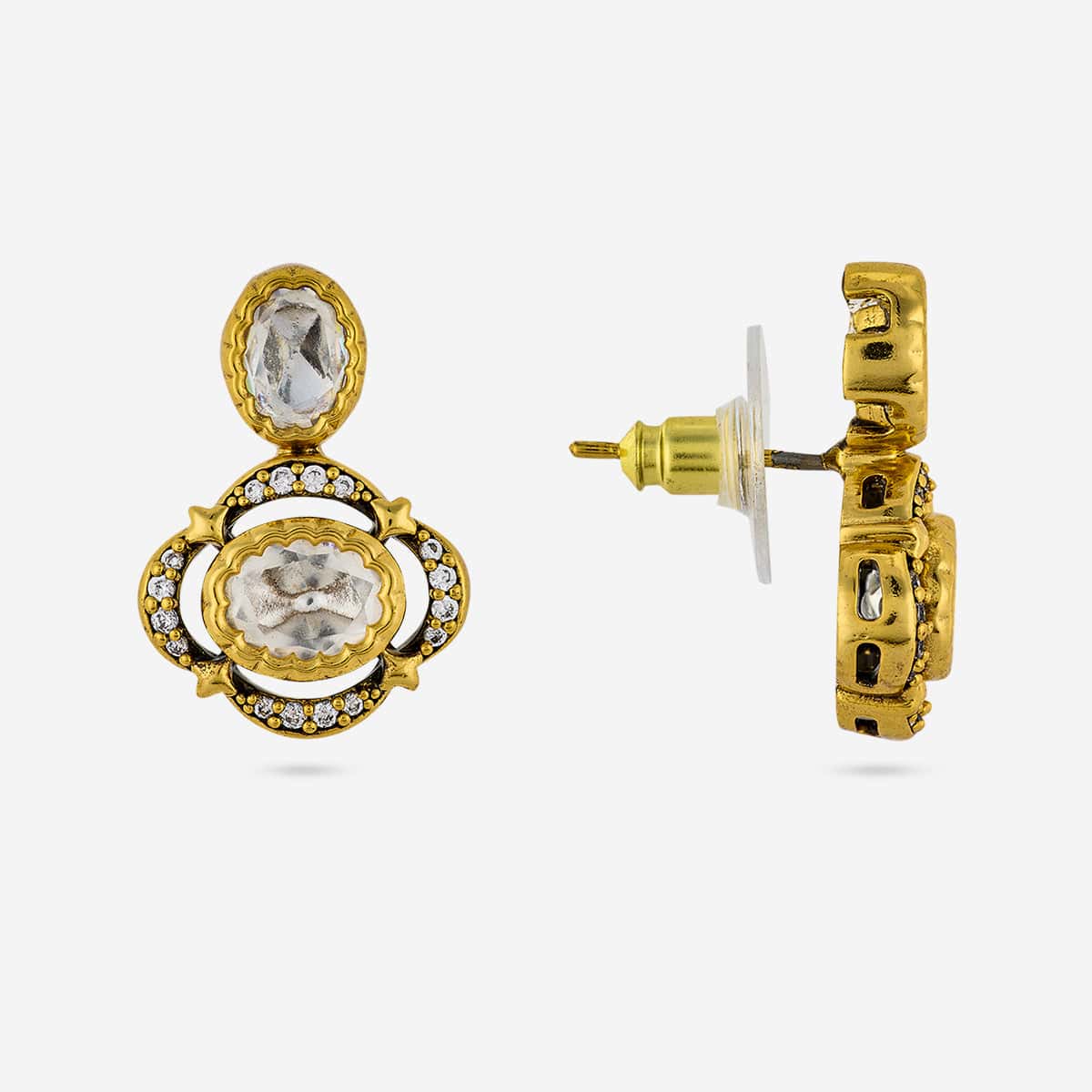 Kundan Earring 194017 - Image 4