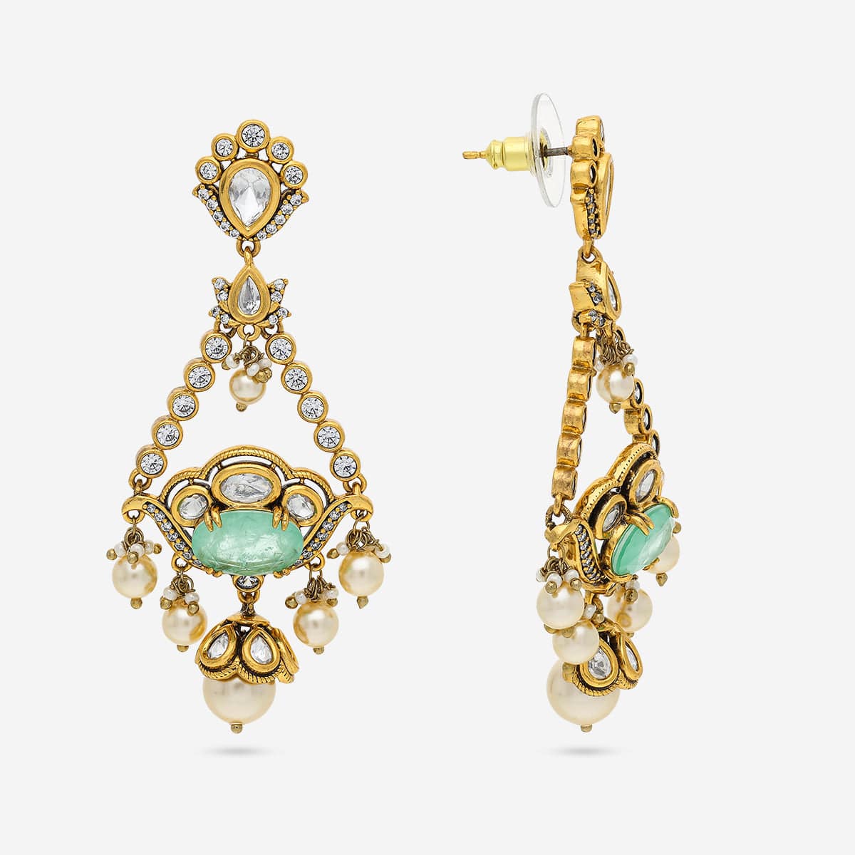 Kundan Earring 195200 - Image 10
