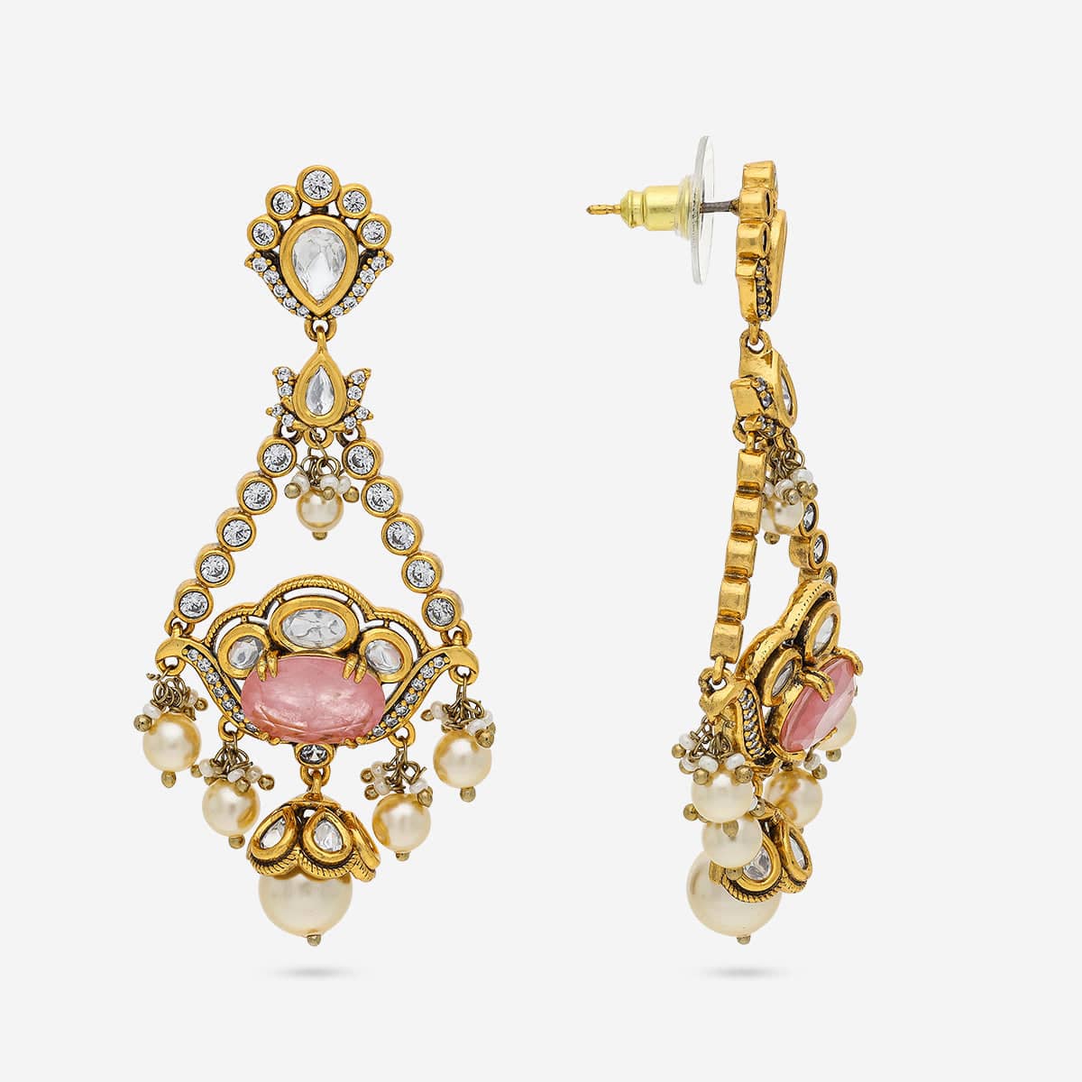 Kundan Earring 195200 - Image 6