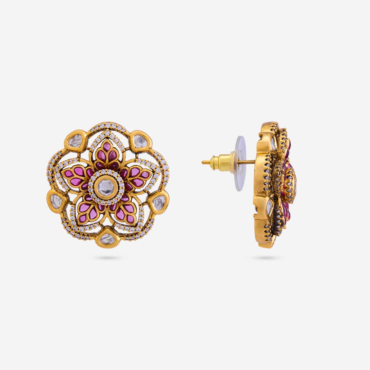 Kundan Earring 196767 - Image 3