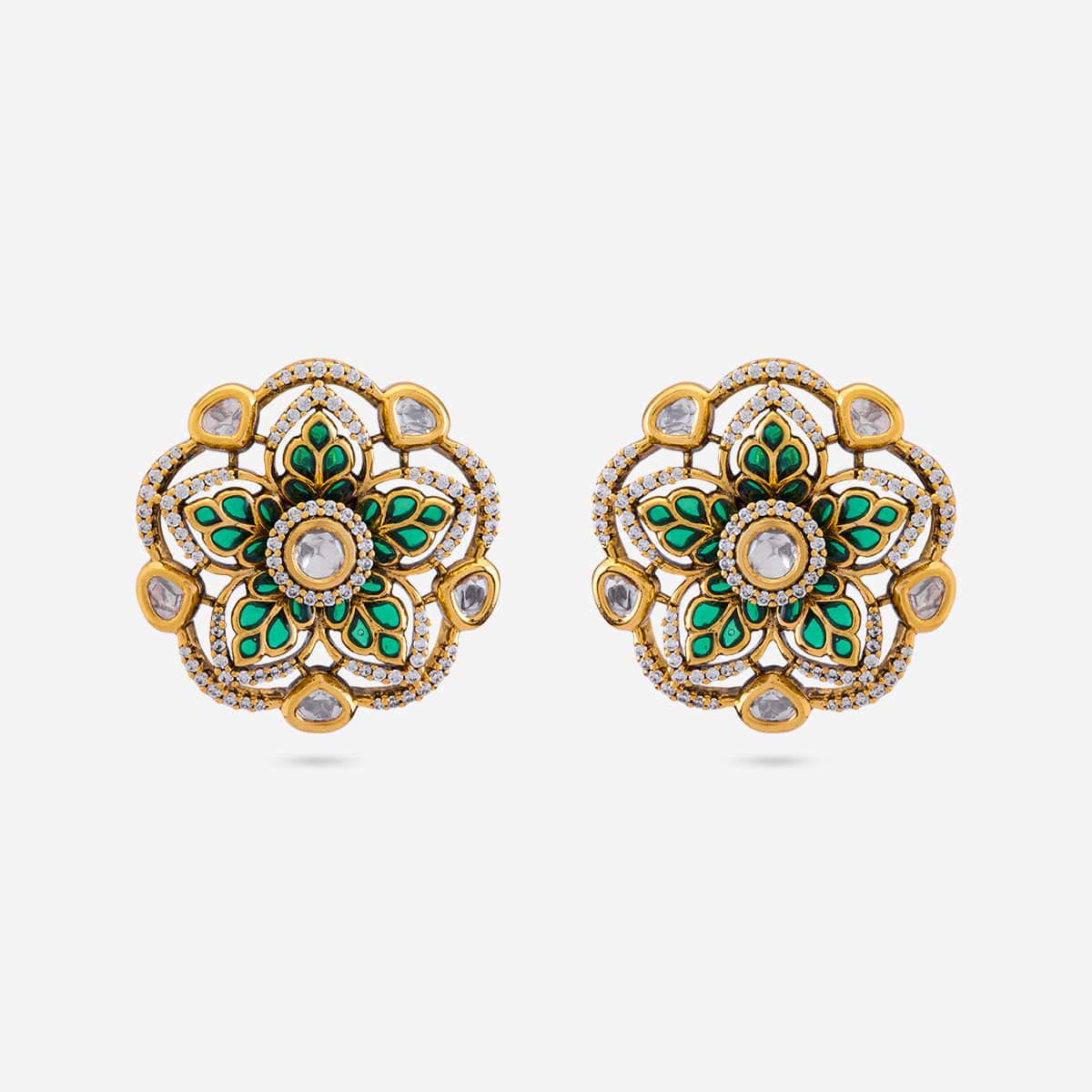 Kundan Earring 196767 - Image 4