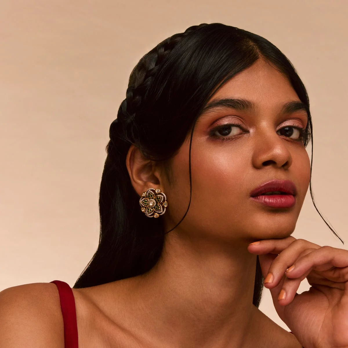 Kundan Earring 196767 - Image 6