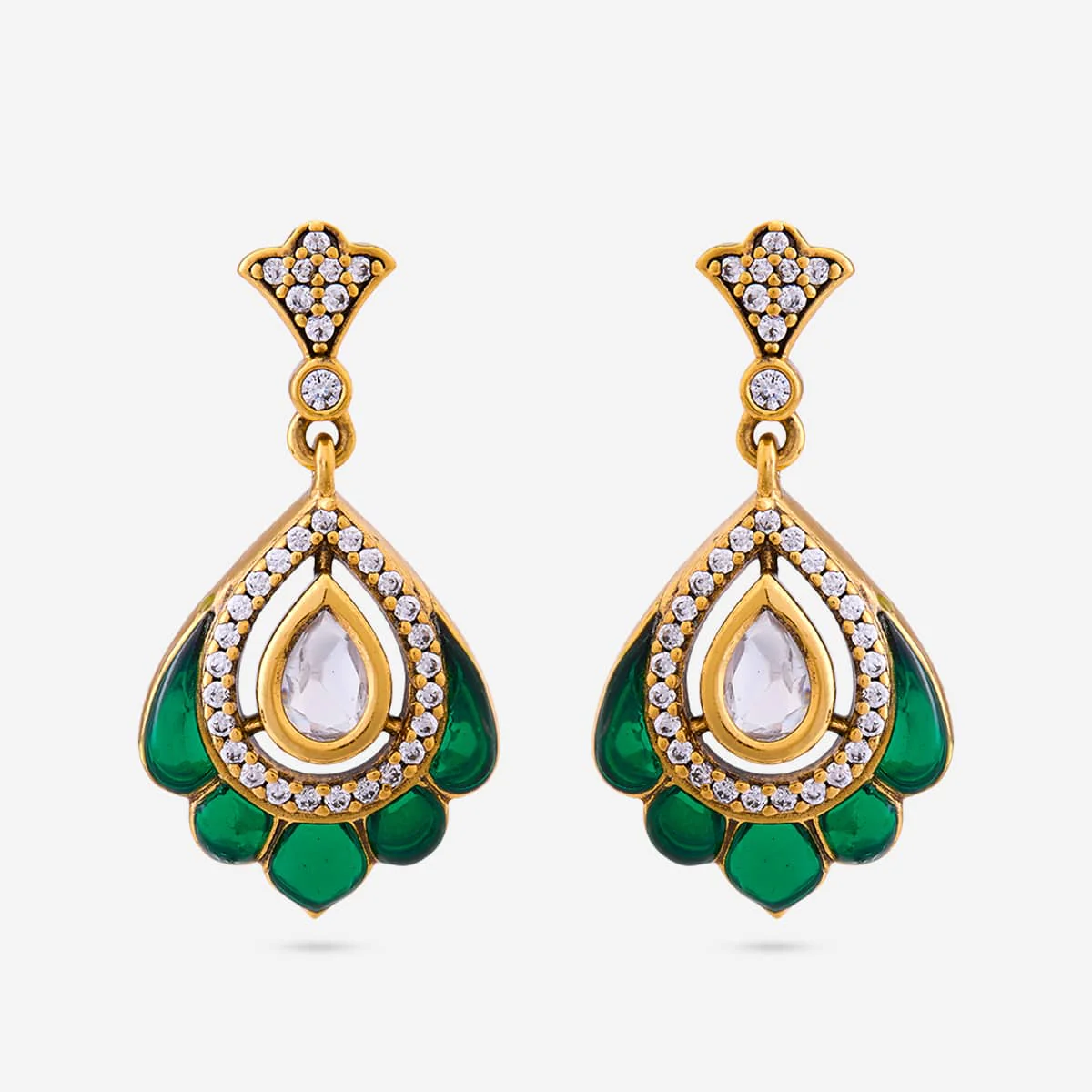 Kundan Earring 196768 - Image 4