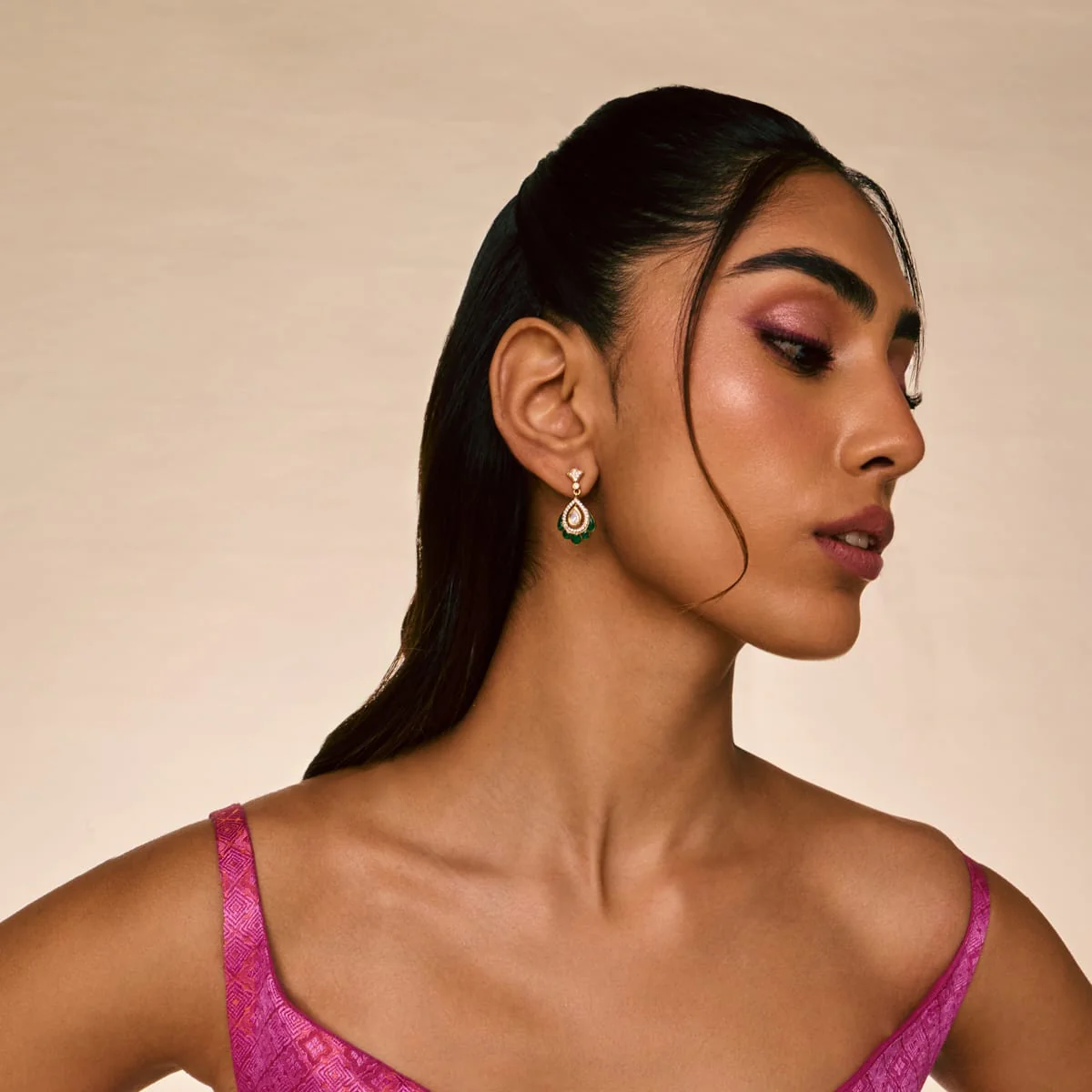 Kundan Earring 196768 - Image 6