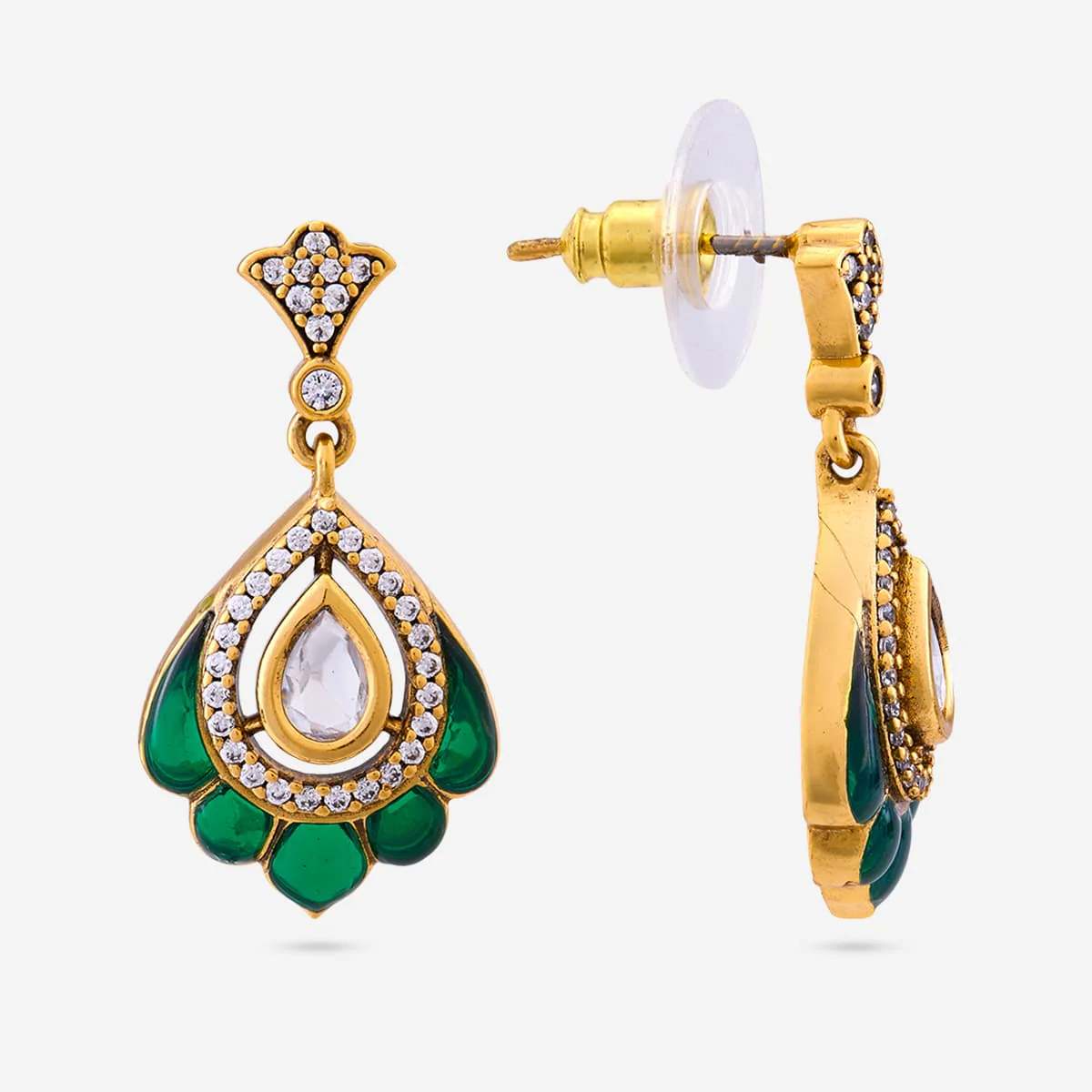 Kundan Earring 196768 - Image 7