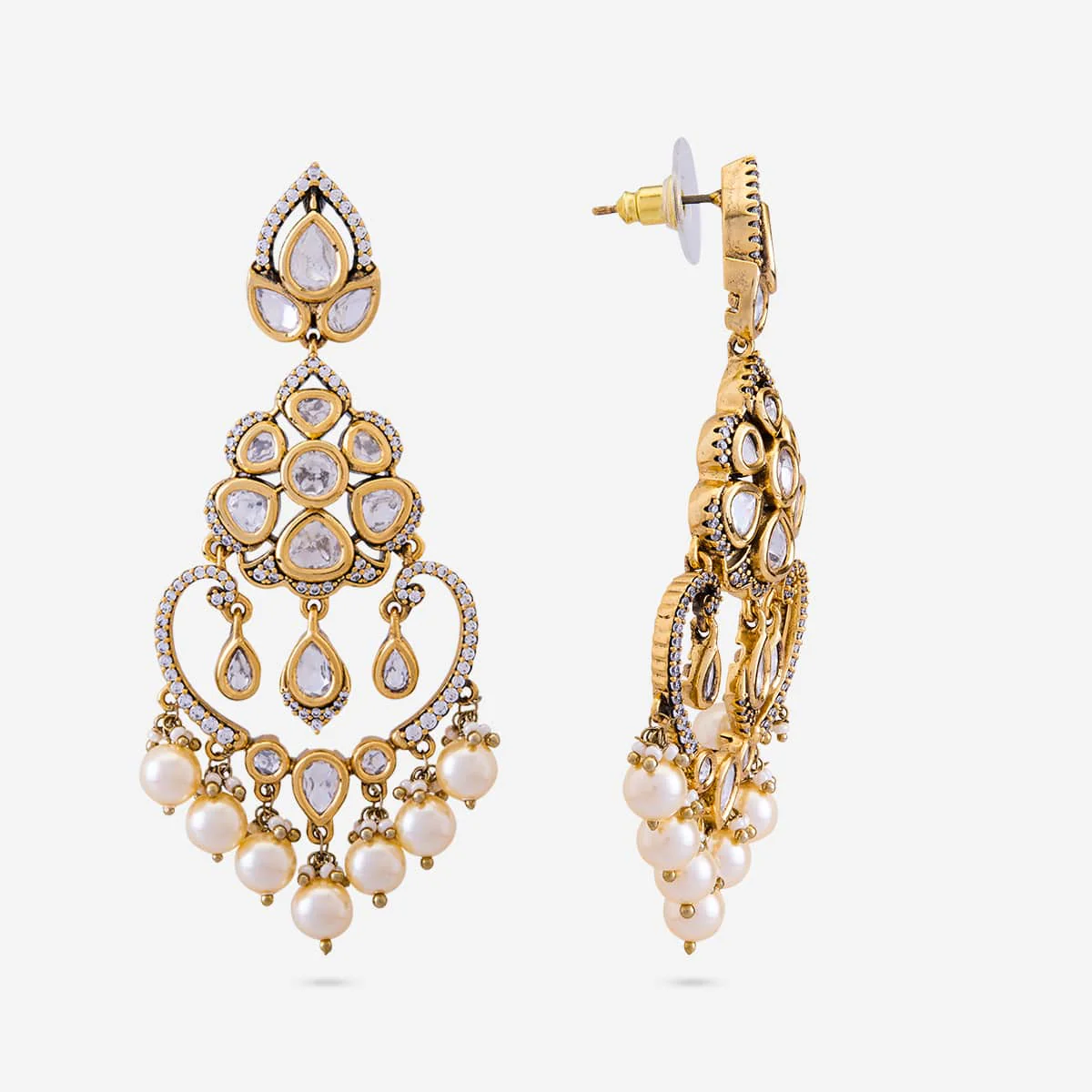 Kundan Earring 196771 - Image 4