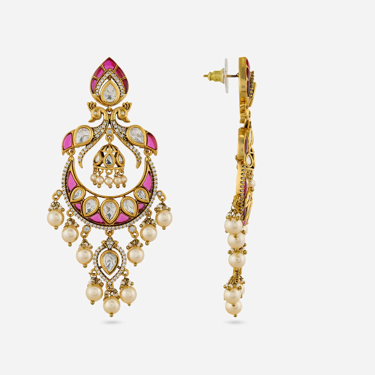 Kundan Earring 196772 - Image 4