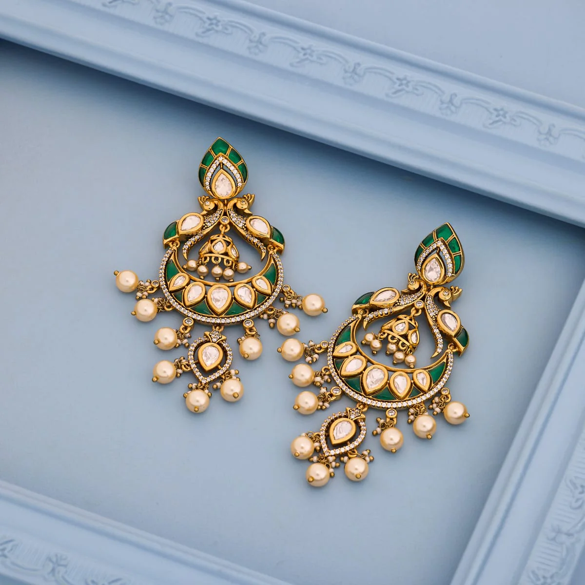 Kundan Earring 196772 - Image 6