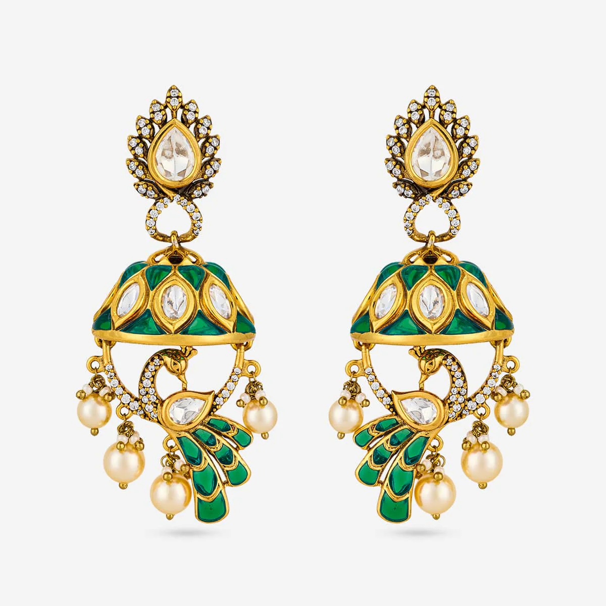 Kundan Earring 196778 - Image 5