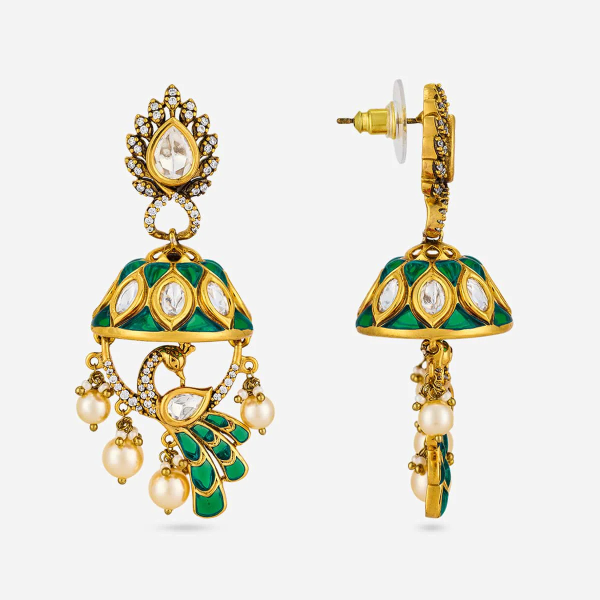 Kundan Earring 196778 - Image 7