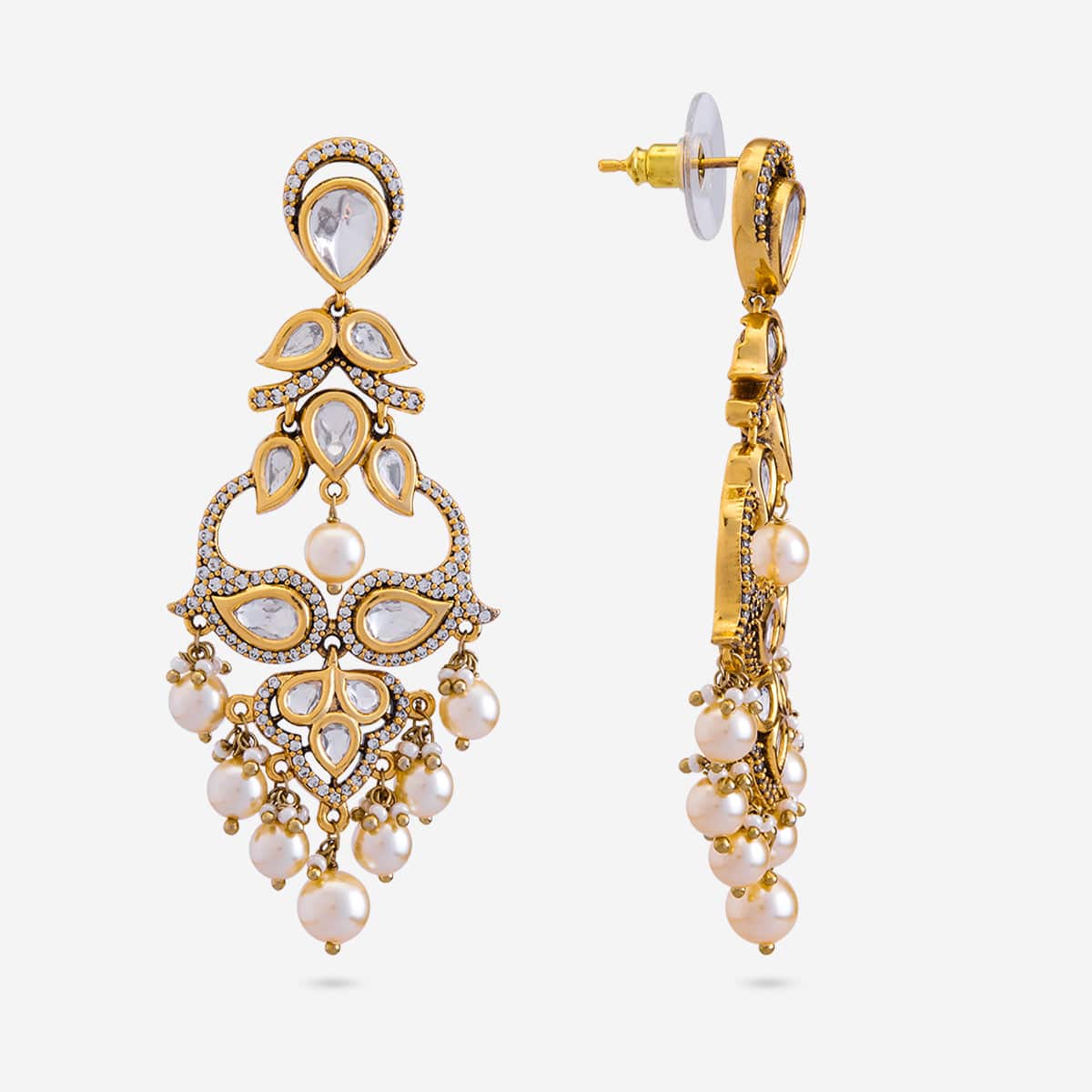 Kundan Earring 196874 - Image 4