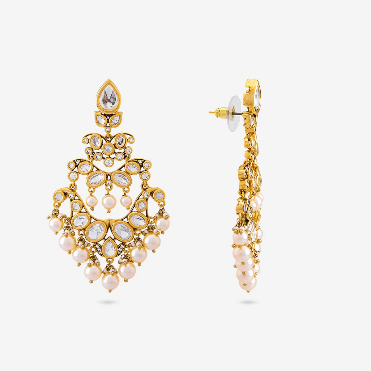 Kundan Earring 196875 - Image 4