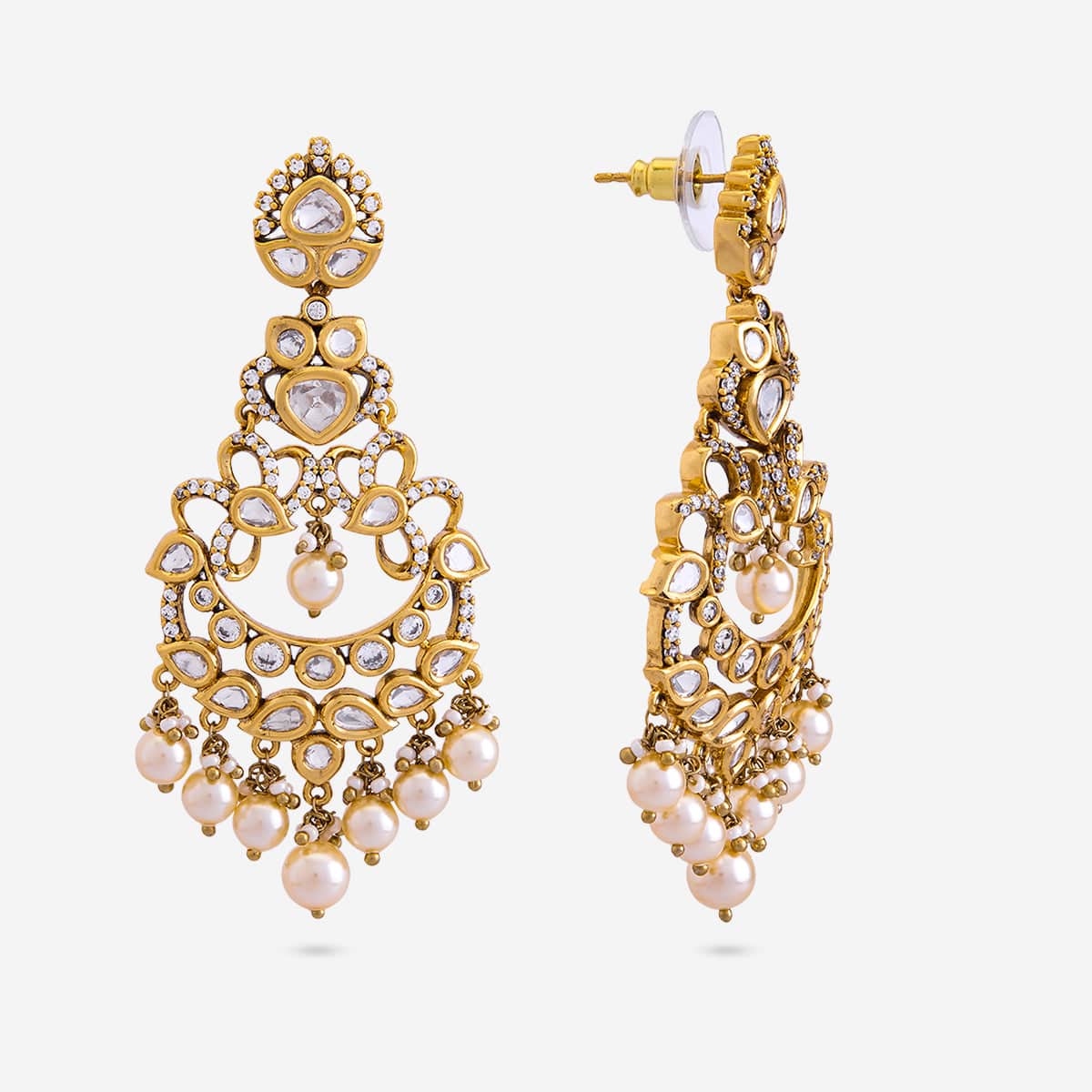 Kundan Earring 196876 - Image 3