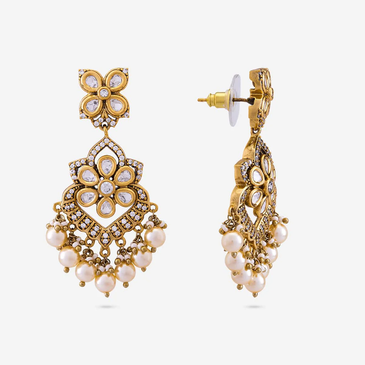 Kundan Earring 196878 - Image 4