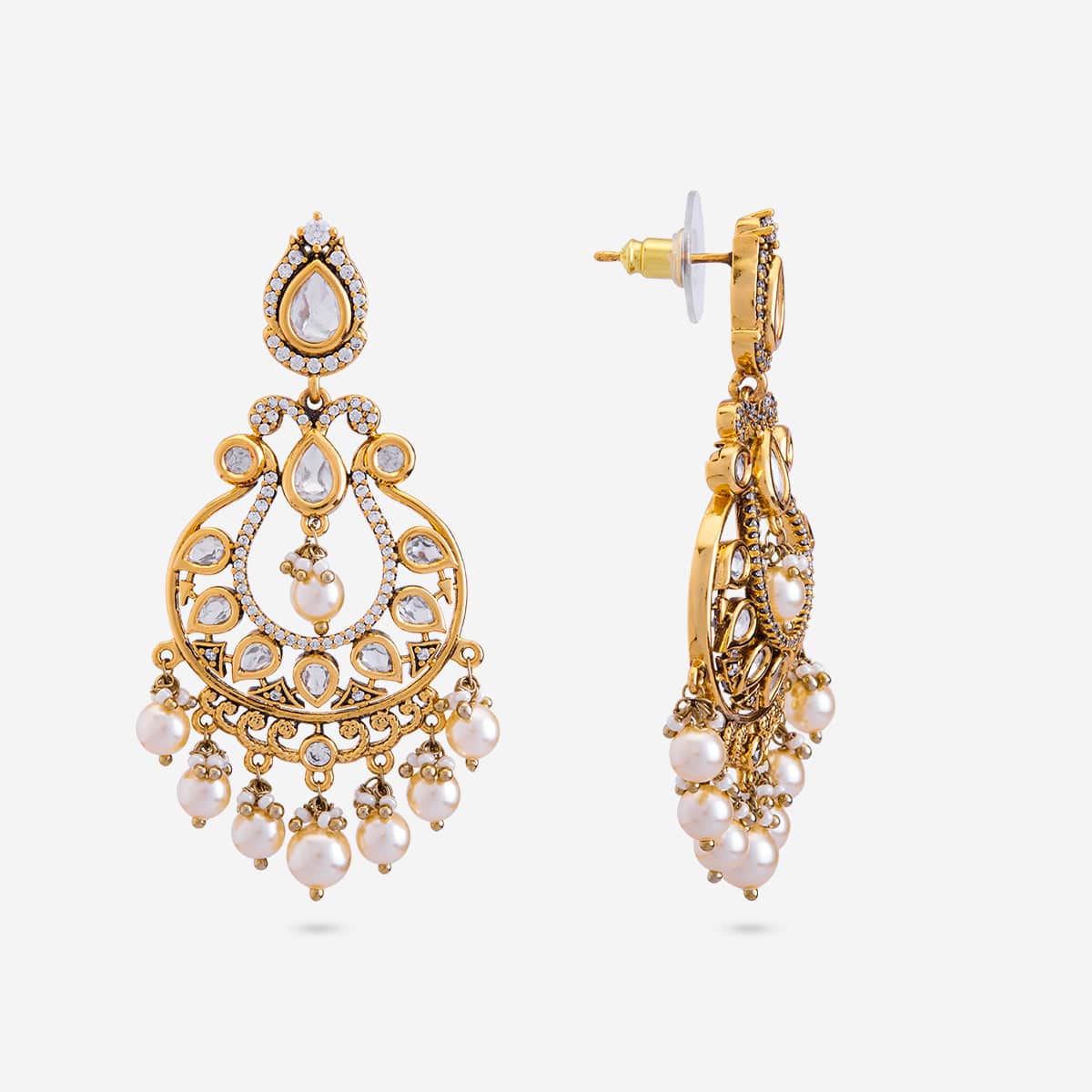 Kundan Earring 196879 - Image 4