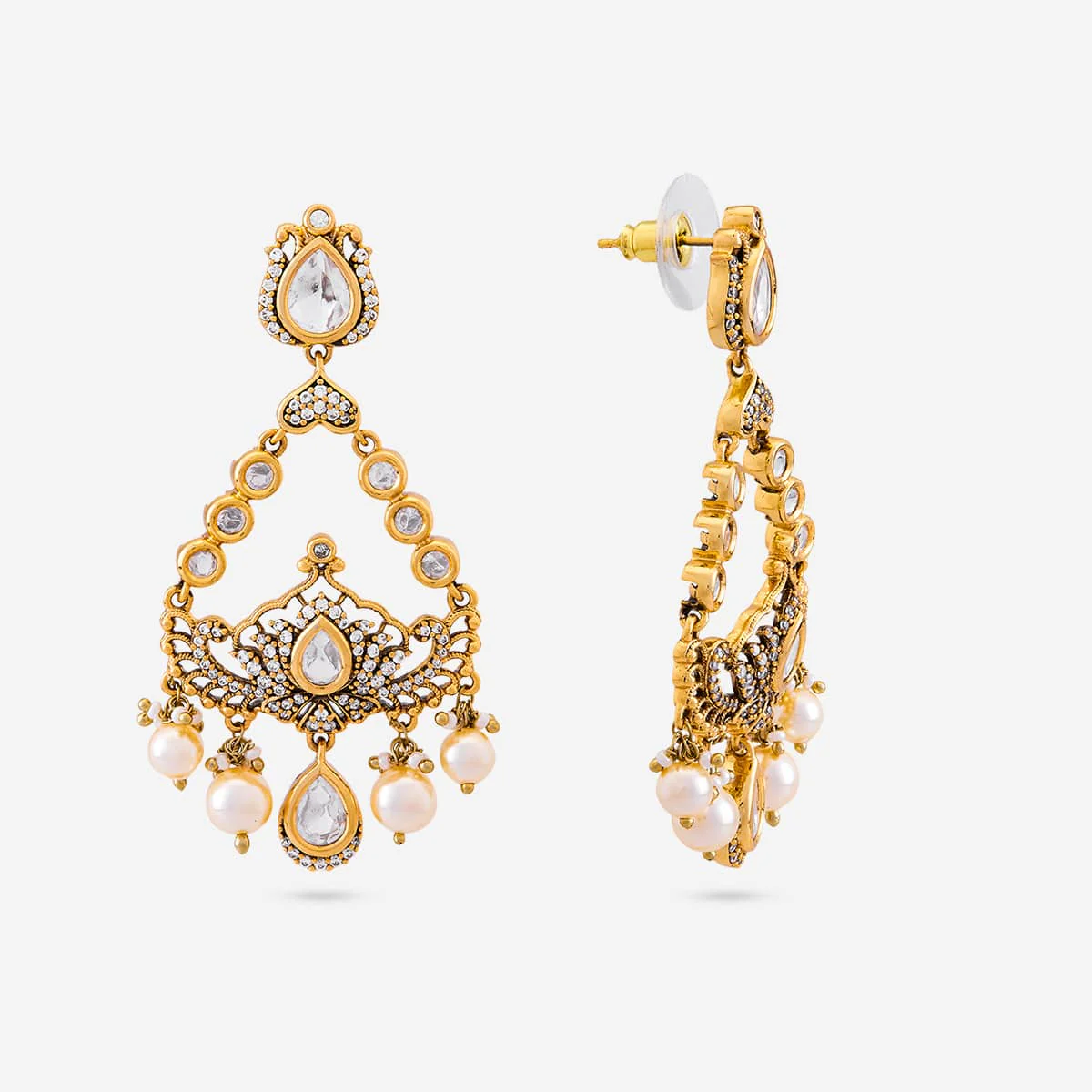 Kundan Earring 196880 - Image 4