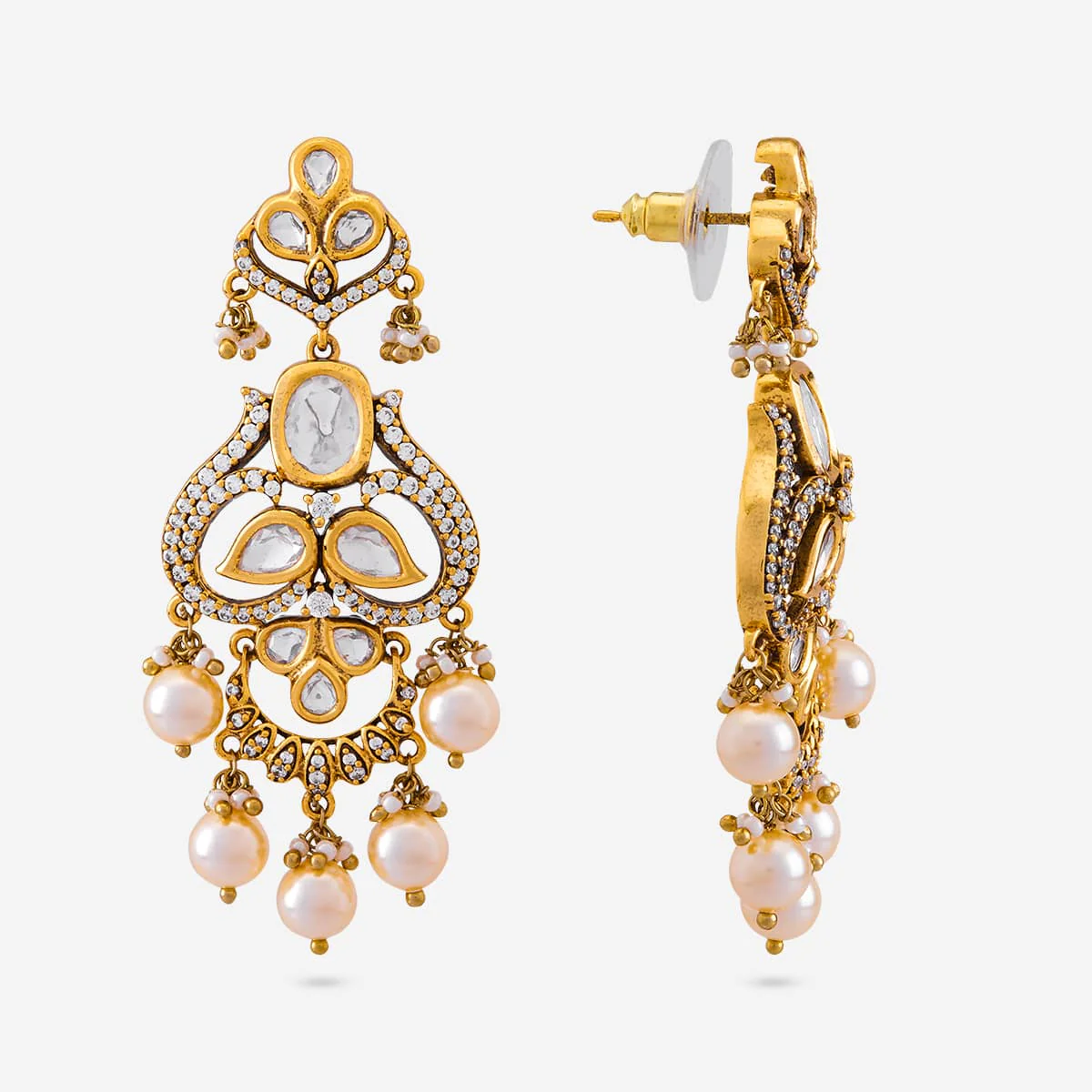 Kundan Earring 196882 - Image 4
