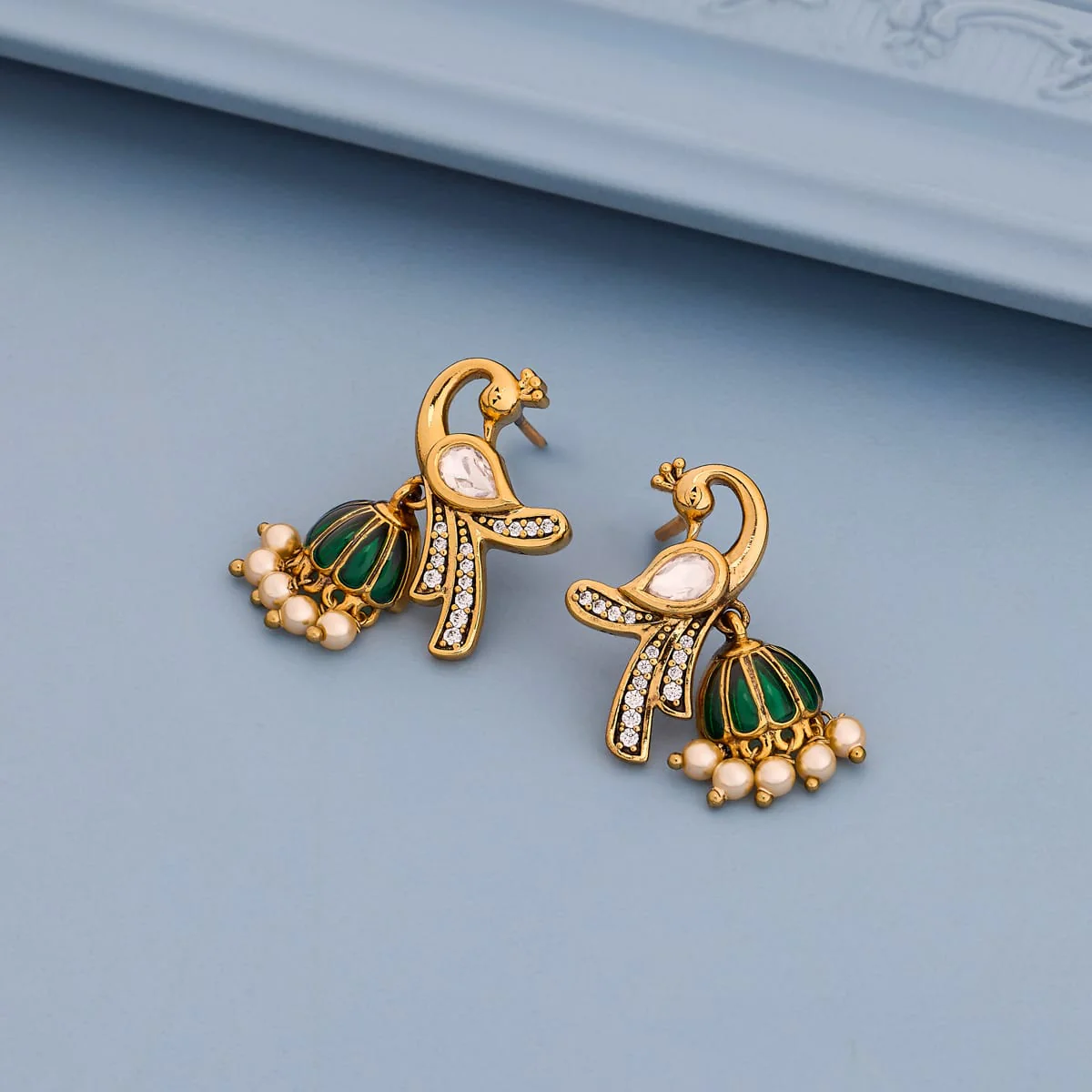 Kundan Earring 196883 - Image 6