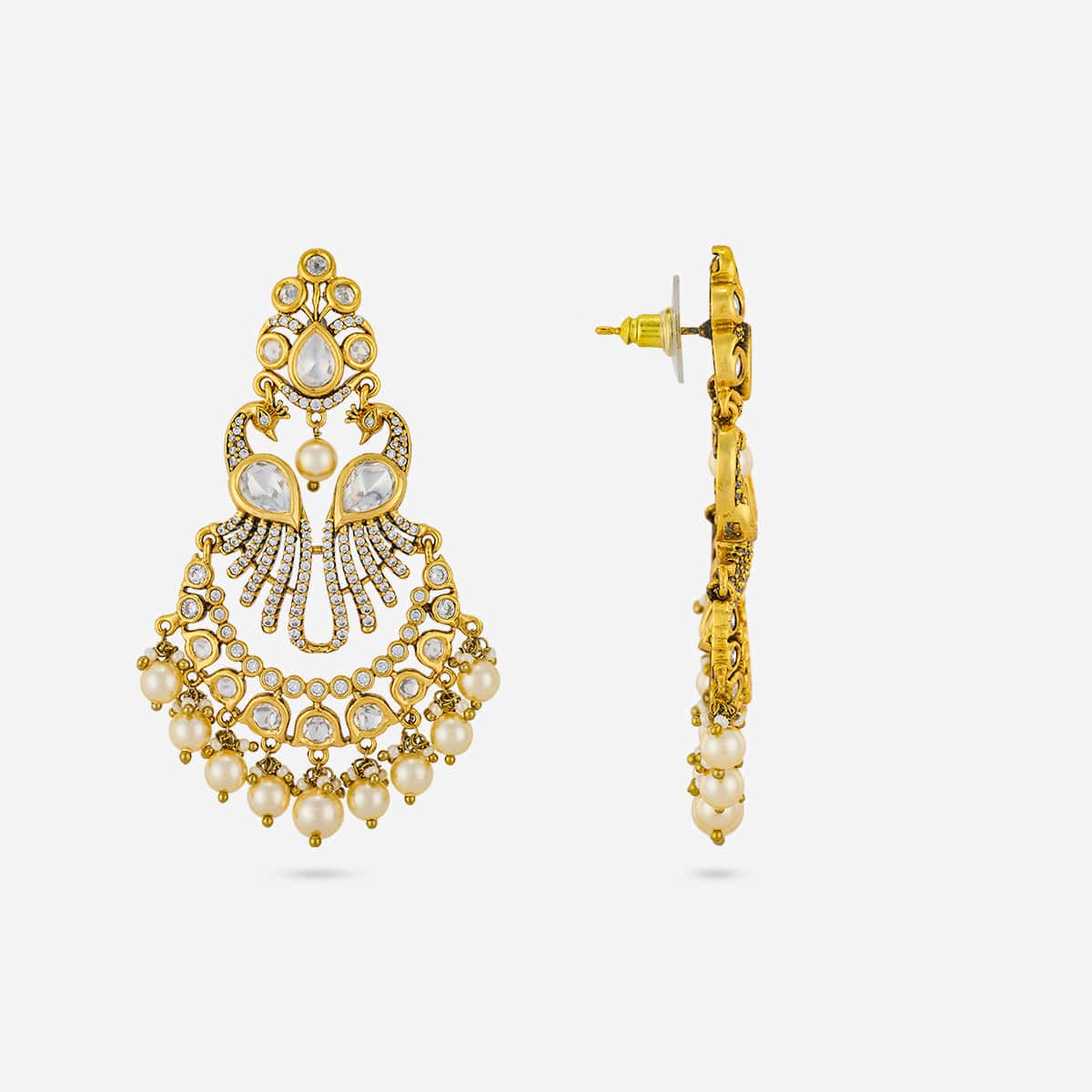 Kundan Earring 196884 - Image 4