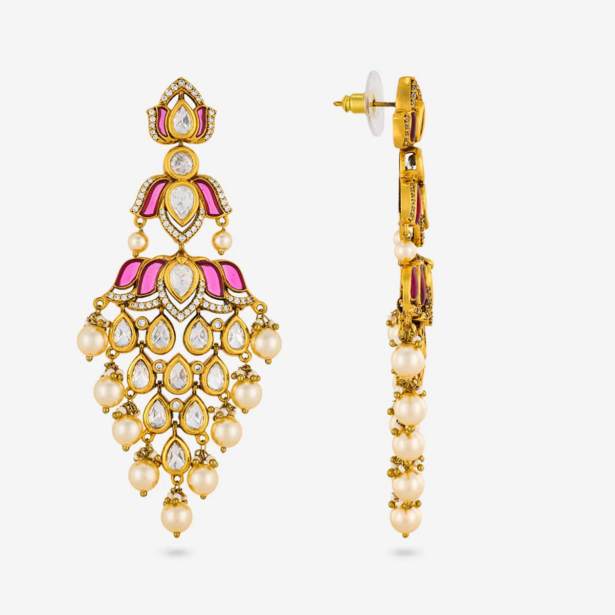 Kundan Earring 196885 - Image 4