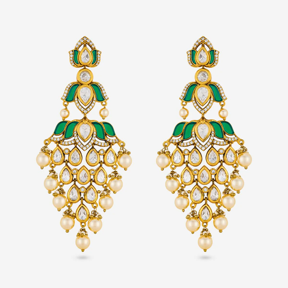 Kundan Earring 196885 - Image 5