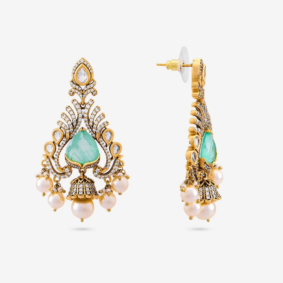 Kundan Earring 196886 - Image 13