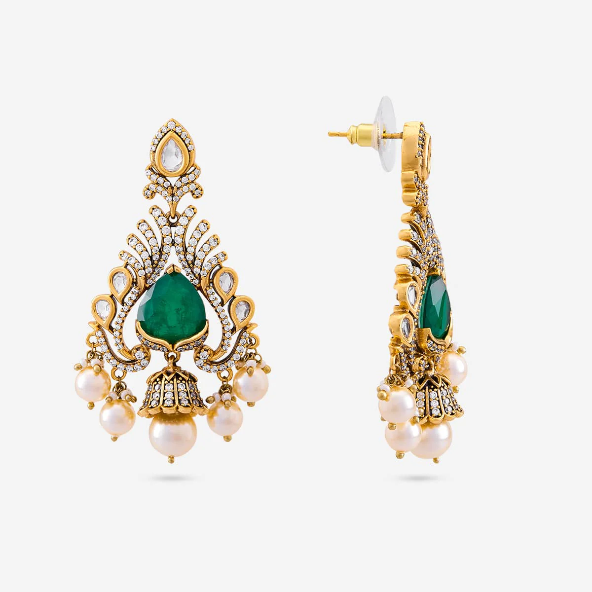 Kundan Earring 196886 - Image 6