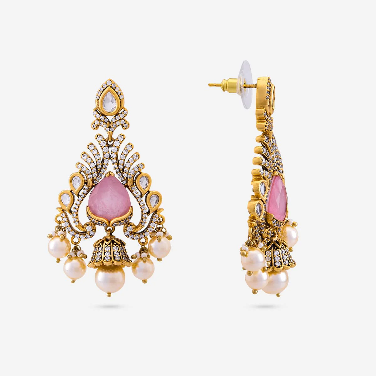 Kundan Earring 196886 - Image 9