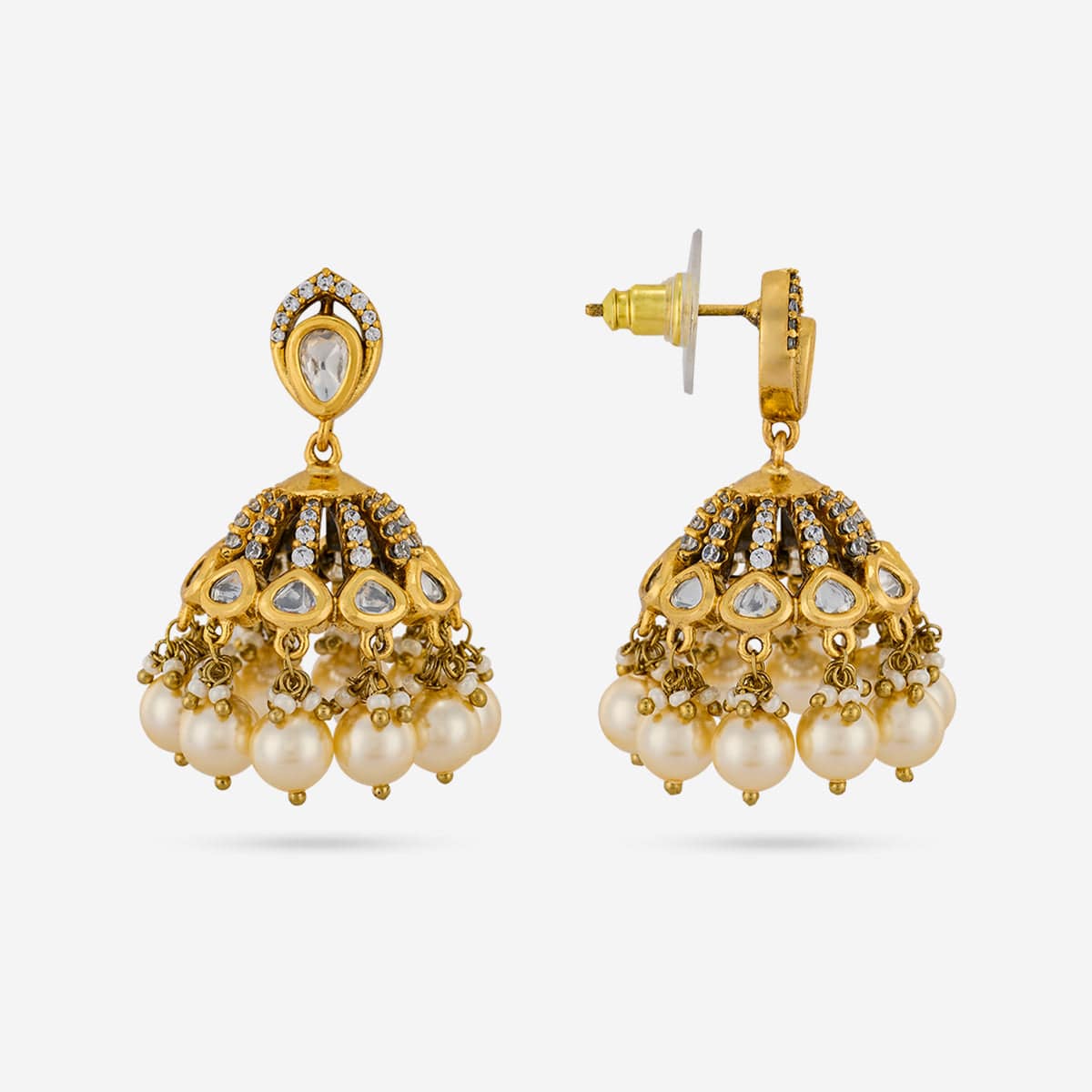 Kundan Earring 196887 - Image 4
