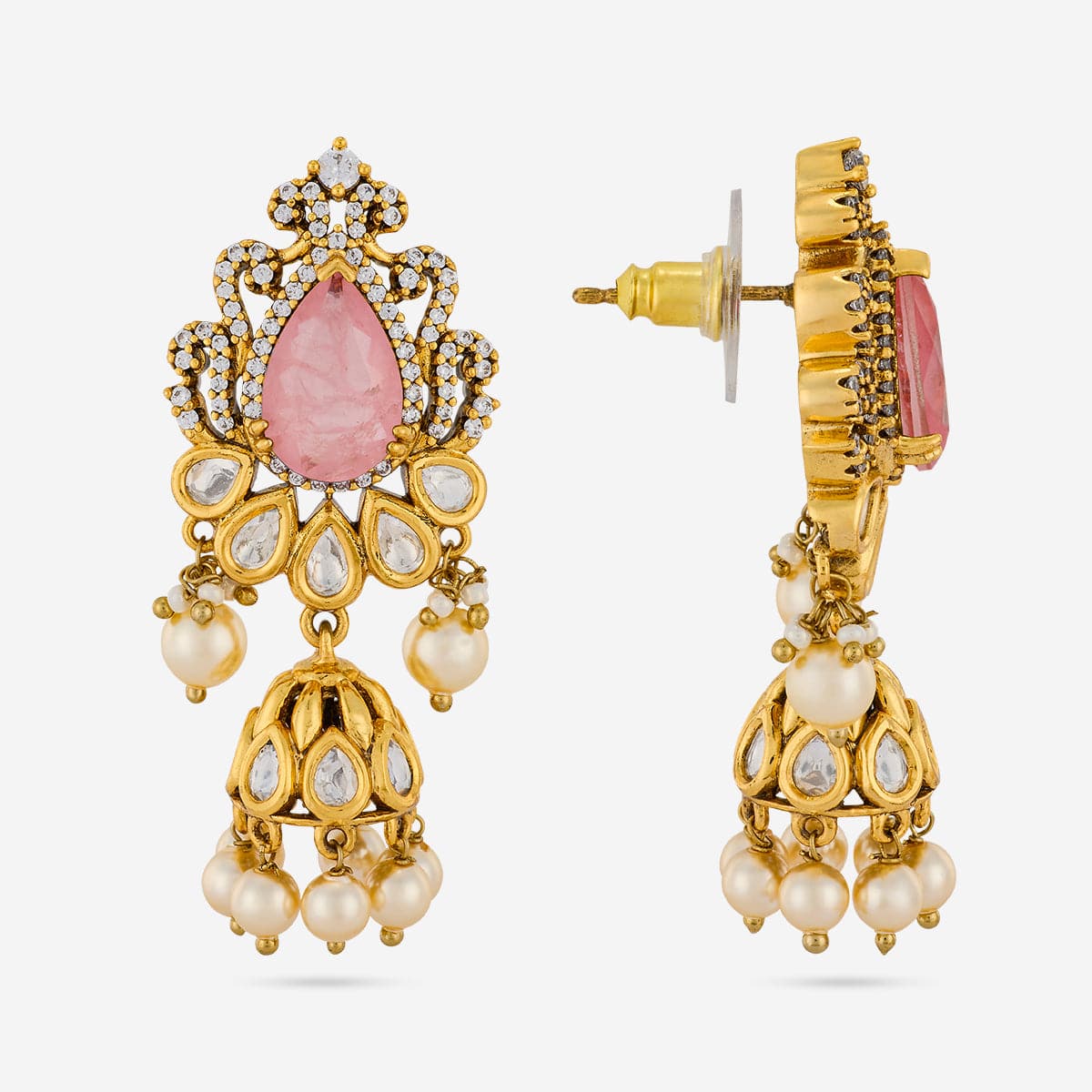 Kundan Earring 196889 - Image 10