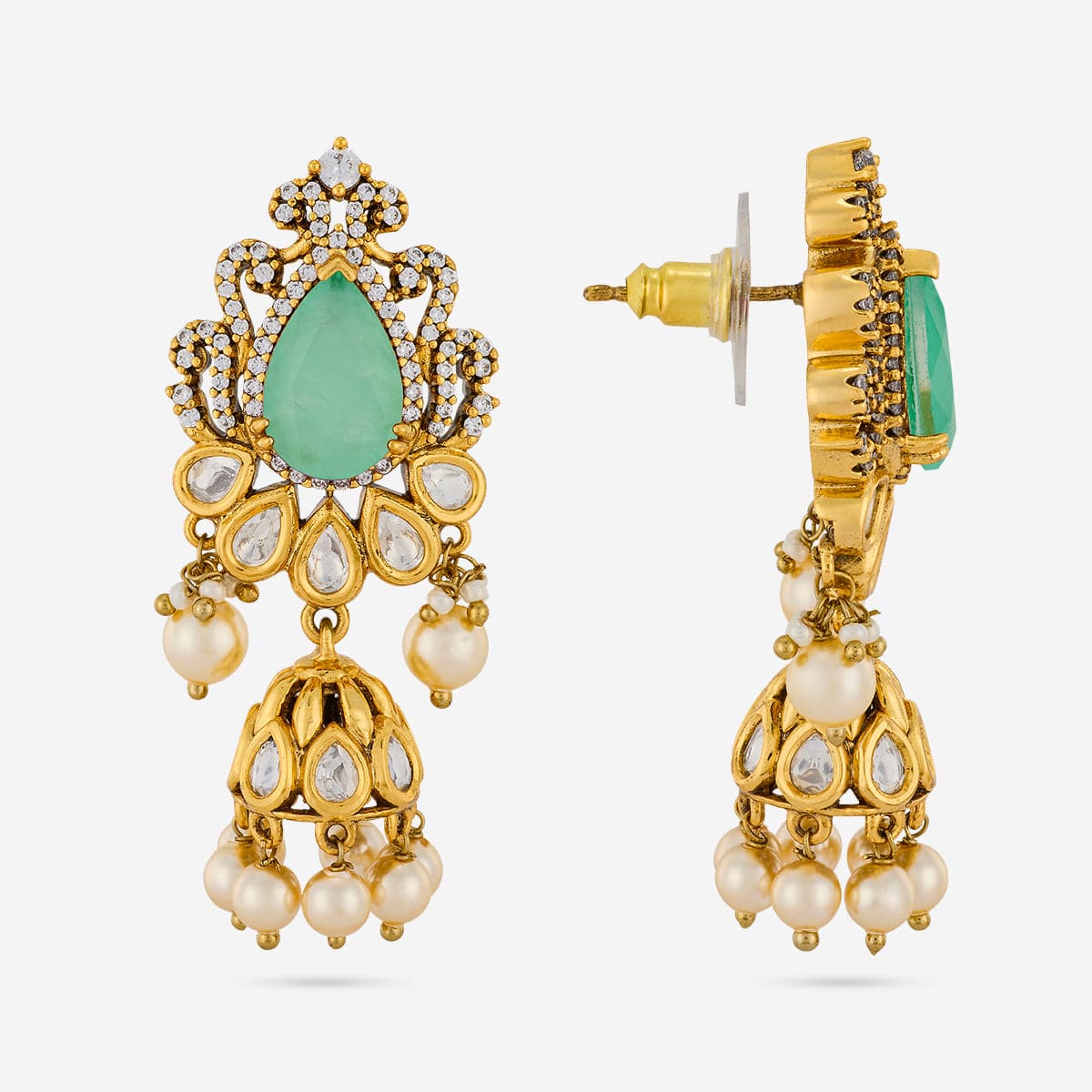 Kundan Earring 196889 - Image 13