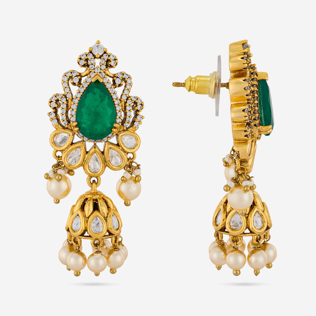 Kundan Earring 196889 - Image 7