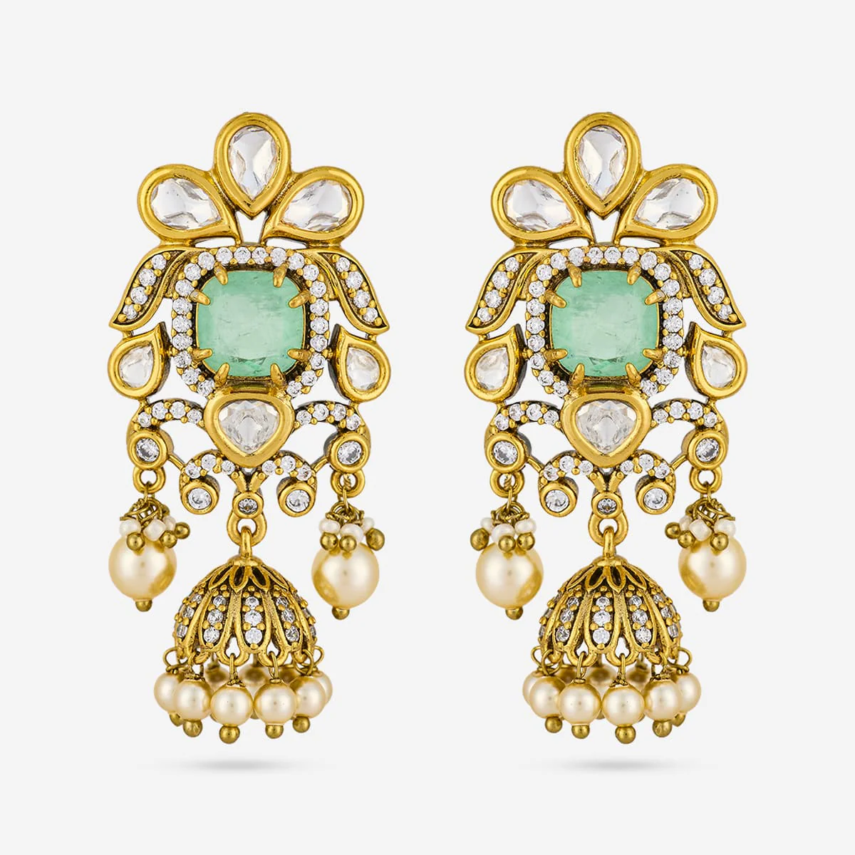 Kundan Earring 196890 - Image 10
