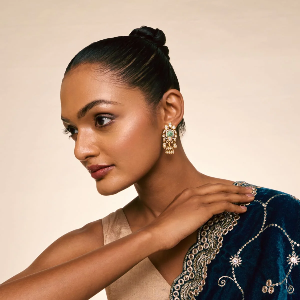 Kundan Earring 196890 - Image 12