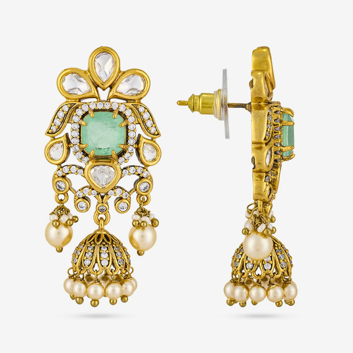 Kundan Earring 196890 - Image 13