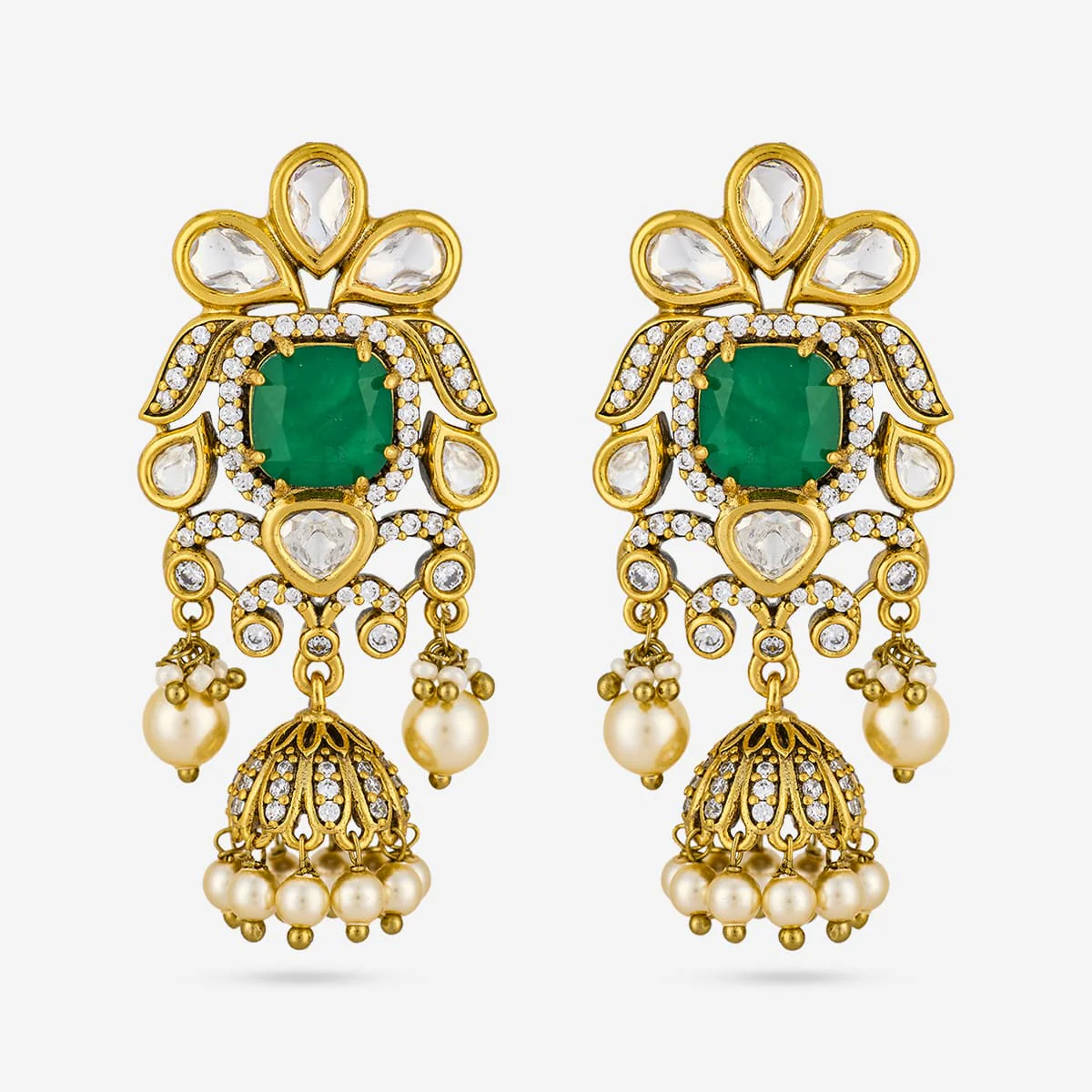 Kundan Earring 196890 - Image 4
