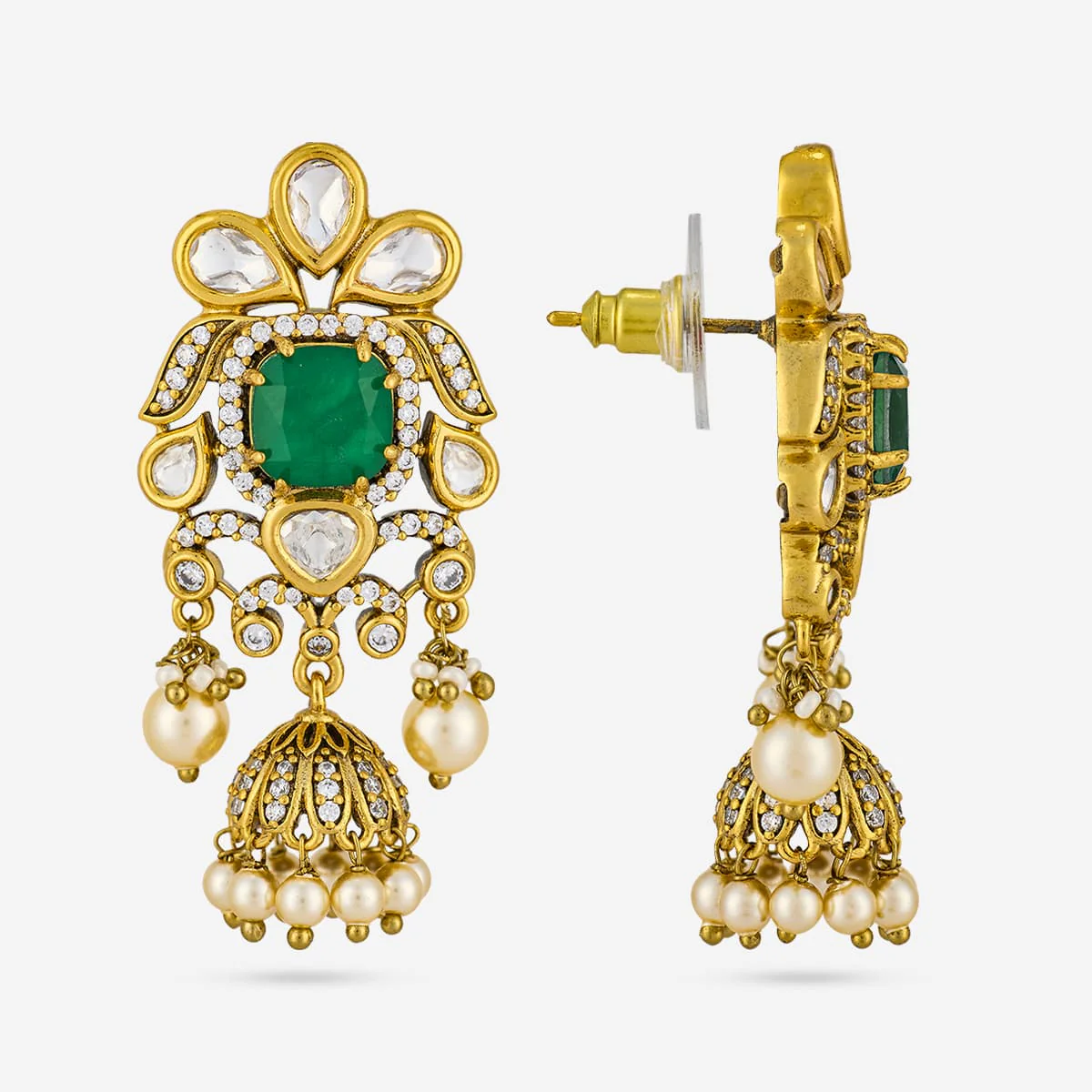Kundan Earring 196890 - Image 6
