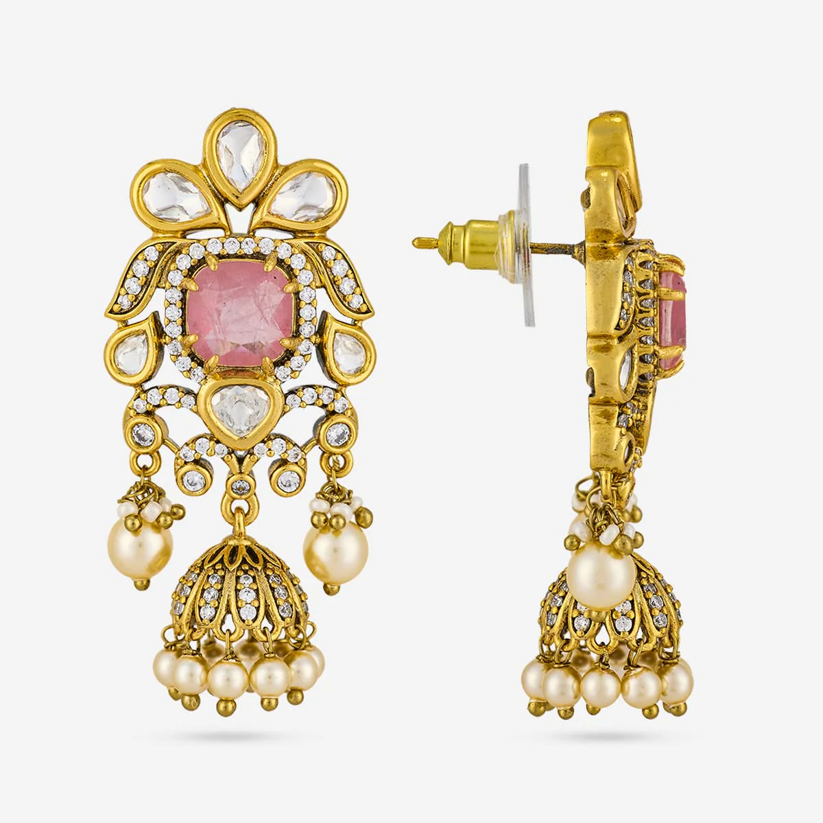 Kundan Earring 196890 - Image 9