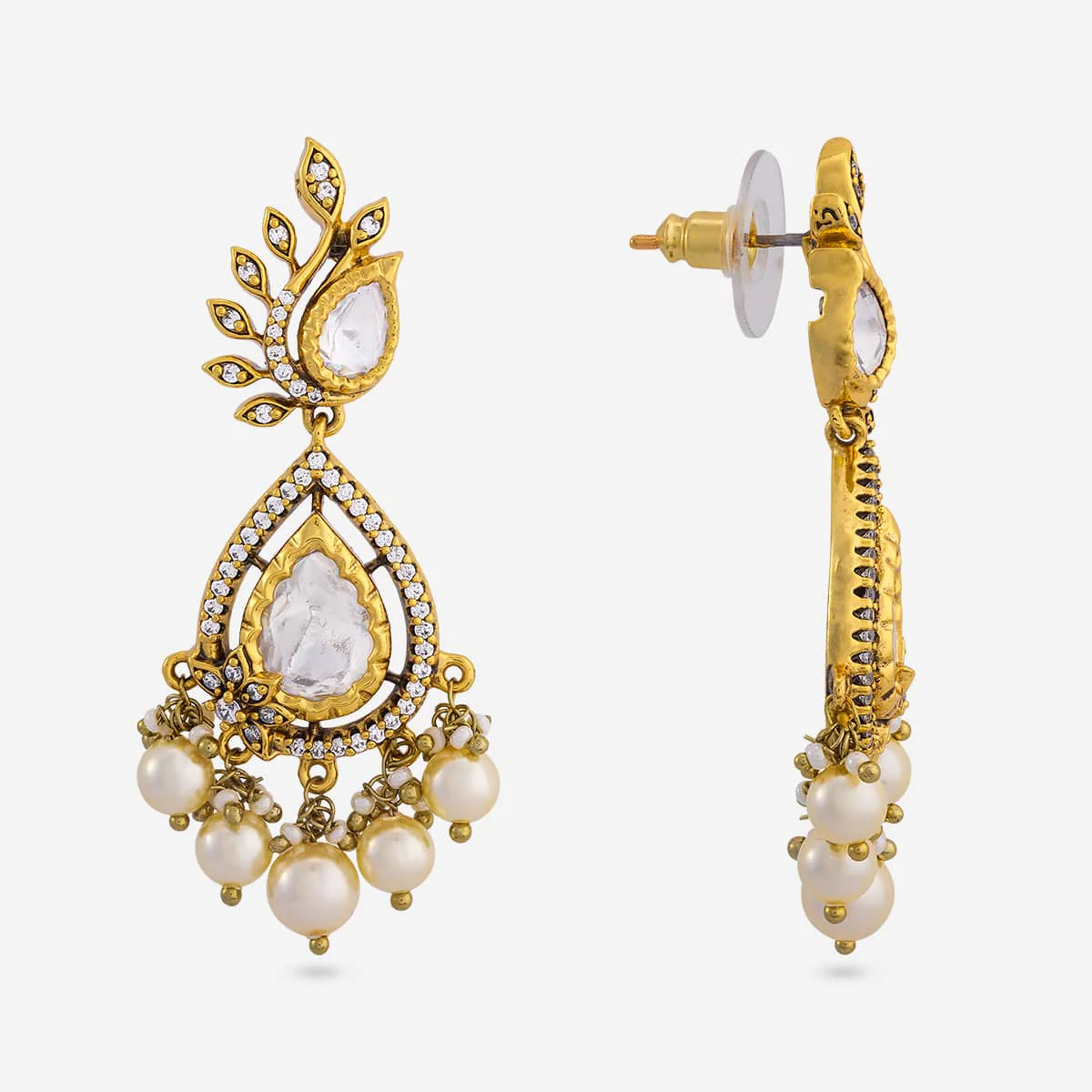 Kundan Earring 197792 - Image 3
