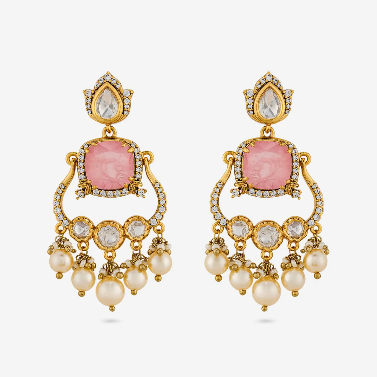 Kundan Earring 197793 - Image 4