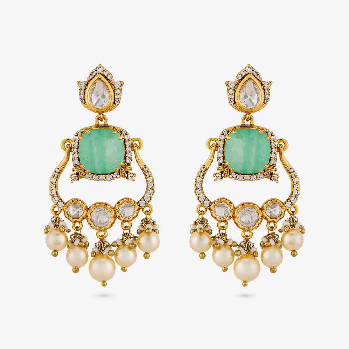 Kundan Earring 197793 - Image 7