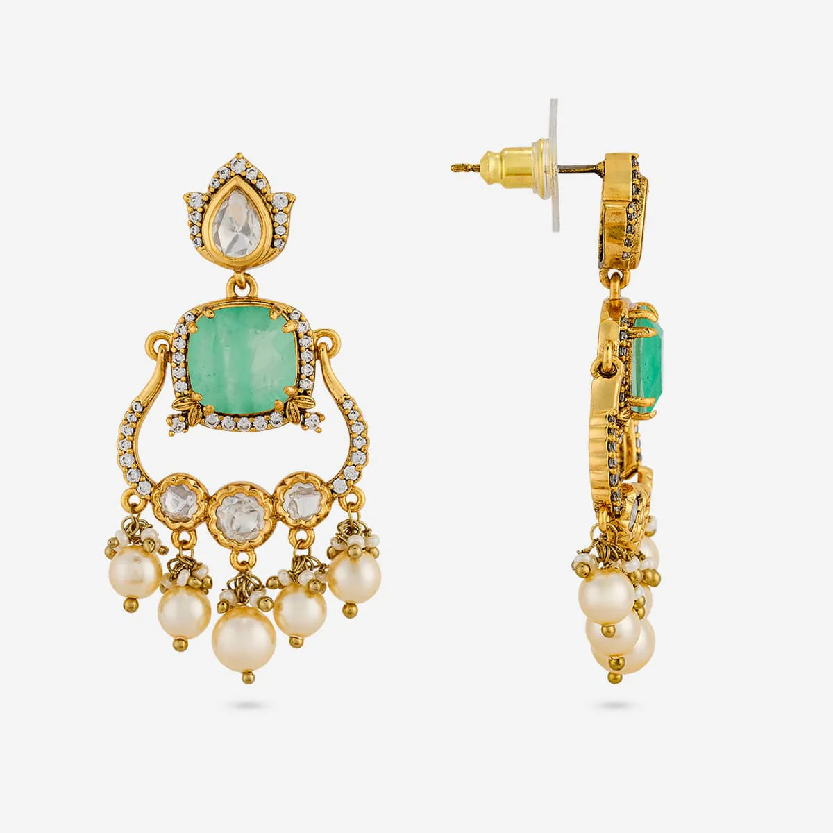 Kundan Earring 197793 - Image 9