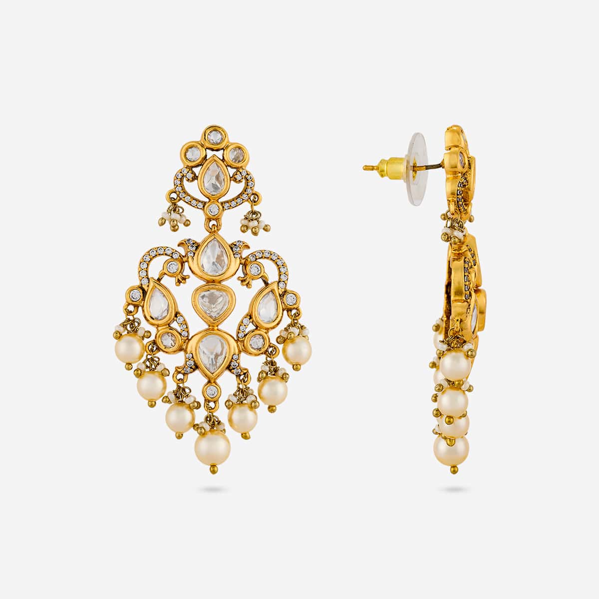 Kundan Earring 197794 - Image 3