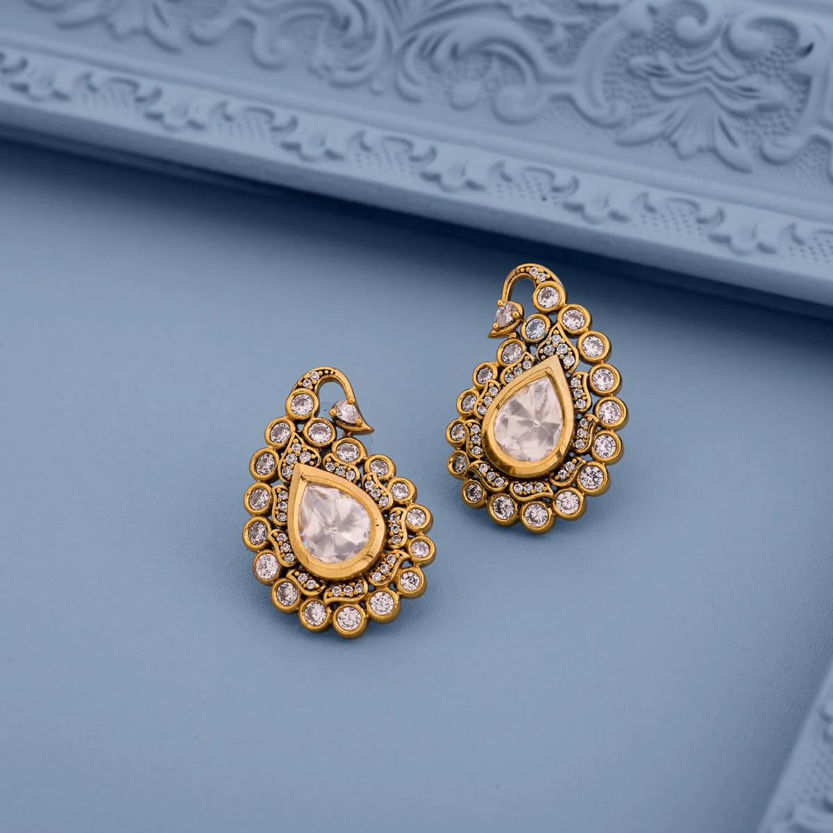 Kundan Earring 197796 - Image 2