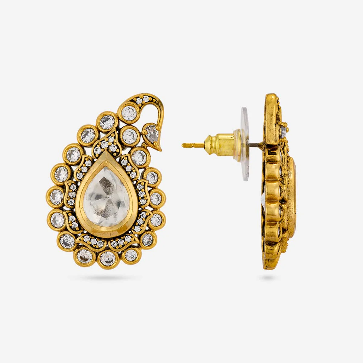Kundan Earring 197796 - Image 3