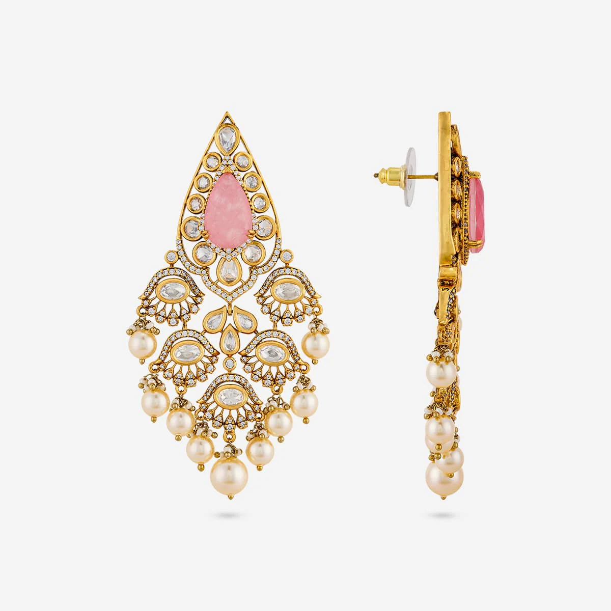 Kundan Earring 197808 - Image 3