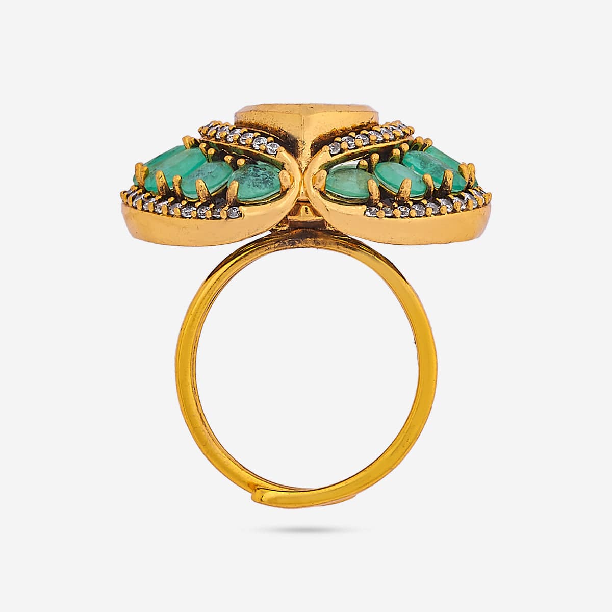 Kundan Finger Ring 184812 - Image 13
