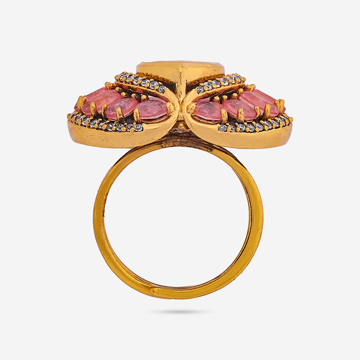 Kundan Finger Ring 184812 - Image 9